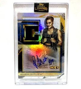 2020 Topps Fully Loaded #C-RR Rhea Ripley Auto Chair Relic /99 SEALED - Bild 1 von 2