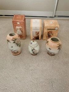 M&S Oriental Blossom Set Of Three Items Included In Excellent Condition. C/W Box - Picture 1 of 3