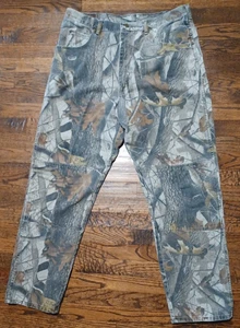Wrangler Realtree Camo Jeans 38x34 Double Knee 97GR1HH Hardwoods Denim - Bild 1 von 8