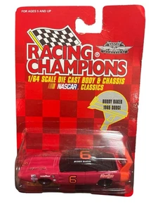 Dodge Racing Champions Buddy Baker 1969 rojo #6 escala 1/64 - Imagen 1 de 2
