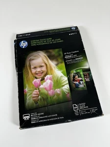 Papier fotograficzny codzienny HP (otwarty, tylko 48 arkuszy) błyszczący atramentowy 8,5 x 11 cali Q2509A - Zdjęcie 1 z 3