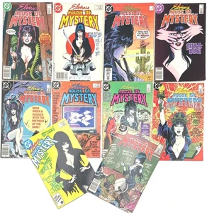 Authors/Artists / Elvira’s House of Mystery Nos 1 10 1986 1st Edition - Picture 1 of 12