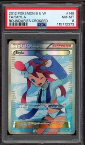 Pokemon PSA 8 Skyla 149/149 Black & White Boundaries Crossed Full Art Rare - Bild 1 von 2