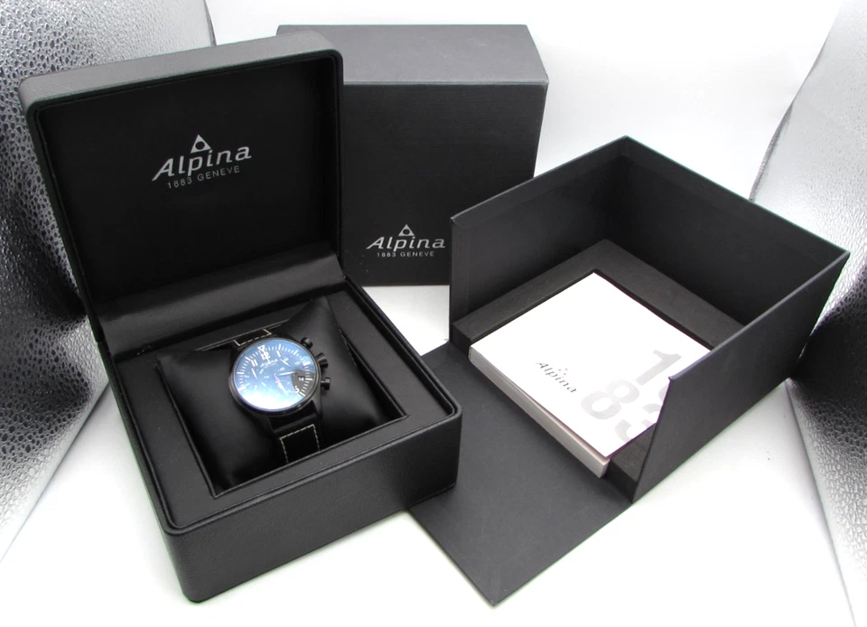 Alpina Startimer AL-371X4SP6 Quartz Chronograph 42mm Sapphire Crystal Day/Date - Image 1 of 4