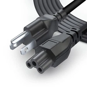 3 Prong AC Laptop Power Cord 5Ft Universal Power Cable | 125V | for Dell HP L... - Picture 1 of 5