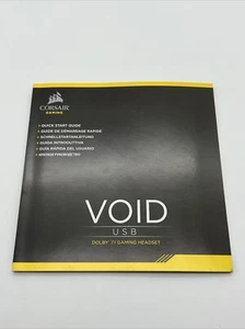 Corsair Void Kopfhörer kabelgebundenes Headset Schnellstartanleitung - Bild 1 von 3