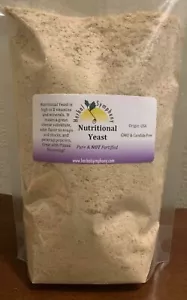 Pure Natural Non-fortified Nutritional Yeast Flakes (8 oz.) Food Based Protein - Picture 1 of 1