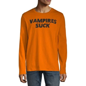 NWT Men's  T-shirt Funny Halloween Costume Tee Shirt Long Sleeve medium - Picture 1 of 1
