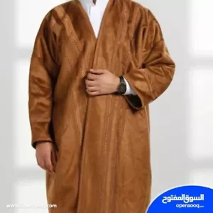 A warm Bisht velvet fur coat in that protects against snow فروة عربية رجالية - Picture 1 of 4