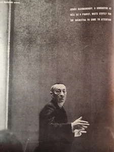 1943 LIFE Article Photos Sergei Rachmaninoff Artur Rubinstein Lawrence Tibbett - Picture 1 of 5