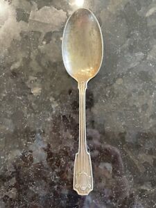 Spotswood by Gorham Sterling Silver Serving Spoon 8.5”, 65 grams, Mono K