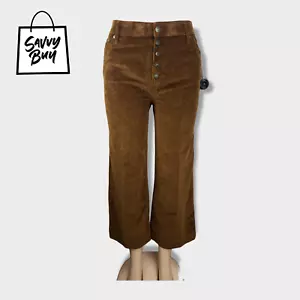 Women’s Wide Leg Corduroy Pants Br - Picture 1 of 1