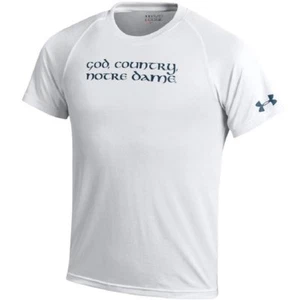 Under Armour NCAA Notre Dame Irish "God, Country" Youth Performance Nutech Tee - Picture 1 of 1