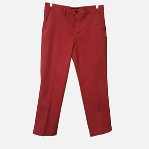 Lucky Brand Damen rot Mid Rise Slim Reißverschluss vorne Jeans Größe 12/36 neu. - Bild 1 von 9