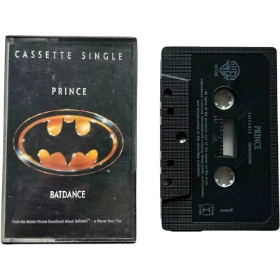 Prince Batdance Cassette Tape Batman Soundtrack 1989 Warner Bros Vintage Audio - Image 1 of 4