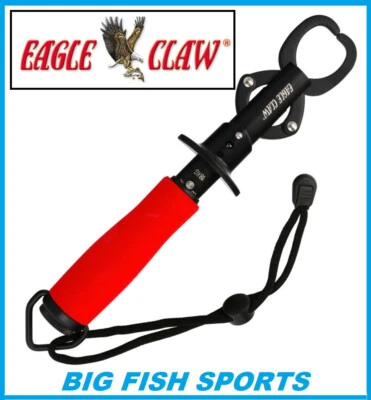 EAGLE CLAW Lip Fish Gripper 33lb Max 10" Long #TLGSCL-N NEW! - Image 1 of 2
