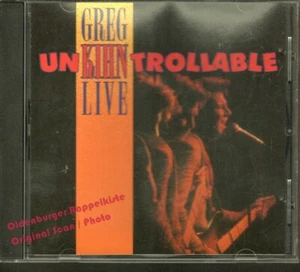 Greg Kihn * Unkihntrollable * Live * CD * VG+ - Picture 1 of 2