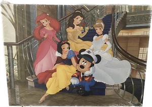 Giclee On Canvas Disney Cruise Aboard The Disney Wonder Art LE COA Don Williams - Picture 1 of 3