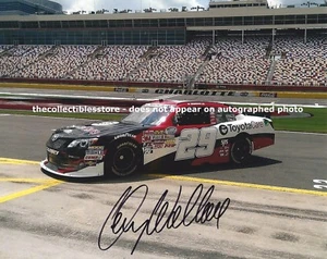 KENNY WALLACE AUTOGRAPHED TOYOTA CARE RACING CAR NASCAR NATIONWIDE SERIES PHOTO - Picture 1 of 1