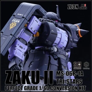 1/60 für PG Black Tri-Stars Zaku II Resin GK Umbausatz Detail Modellteile - Bild 1 von 28