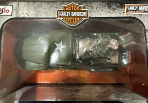 Maisto Maßstab 1:24 1948 Ford F-1 Pickup & 1942 WLA Flathead Diecast Fahrzeuge LESEN - Bild 1 von 5