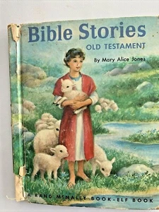 Bible Stories Old Testament by Mary Alice Jones A Rand McNally 📕 - Imagen 1 de 12