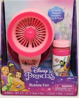 Disney Princess Bubble Fan, NIB. - Image 1 of 4