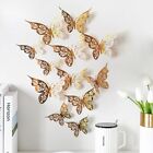 12 X 3D Butterfly Wall Stickers Home Decor Room Decoration Sticker Bedroom Girl