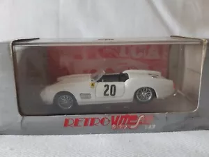 1:43 Retro Vitesse Ferrari 250 Spyder California Le Mans 1960 Made in Portugal - Imagen 1 de 11