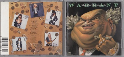 Warrant - Dirty Rotten Filthy Stinking Rich (CD, Jan-1989, Columbia (USA)) — 第 1/2 张图片