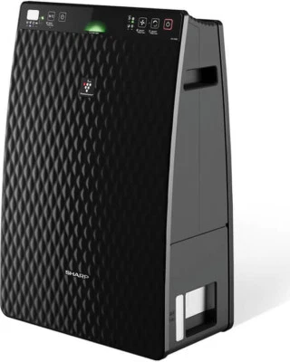 Purificatore d' Aria 21 m² 48 dB Umidificatore Ioni Nero 27 W UA-HG30E-B Sharp - Immagine 1 di 4