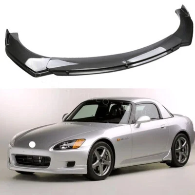 For Honda S2000 Carbon Fiber Style Front Bumper Lip Splitter Spoiler Body - Изображение 1 из 4