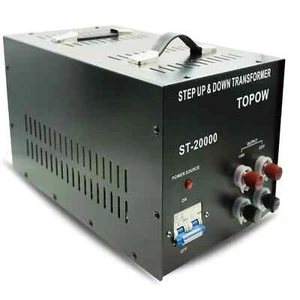 Topow 20000 Watt Step Up / Down Voltage Converter Transformer 110V - 220 Volts - Picture 1 of 6