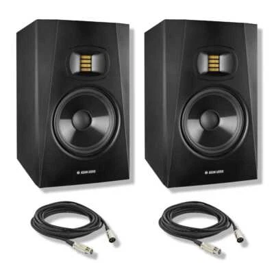 Adam Audio T7V 7 inch Powered Studio Monitor (Pair) with XLR Cable Bundle - Image 1 of 3