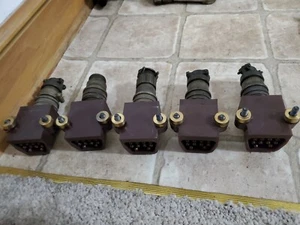 CPI De-sta-co Electric Bayonet Plug 10 pin power connector w/ wire attachment  - Picture 1 of 12