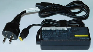 Lenovo Netzteil 65W Netzkabel eckiger Stecker 11x4 mm Ladegerät 20V 3,25A Power - Bild 1 von 7