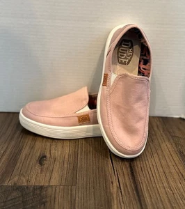 GUC Hey Dude Sunapee Craft Damen-Slipper, Größe 6 flieder/rosa - Bild 1 von 9