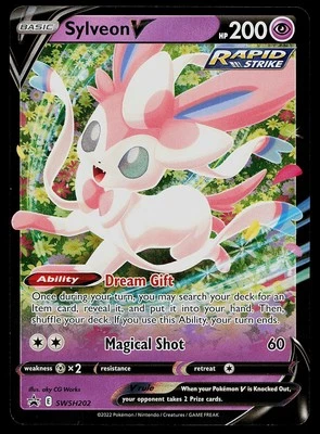 Pokemon SWSH: Sword & Shield Promo Cards SWSH202 Sylveon V - Image 1 of 2