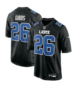 $130 XXL Jahmyr Gibbs Detroit Lions Nike Fashion Jersey - 2nd Alternate NFL - Picture 1 of 13