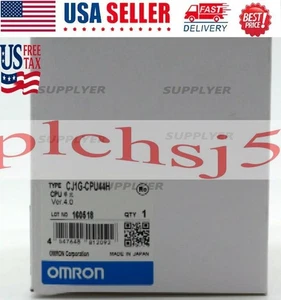 Omron CJ1G-CPU44H CJ1GCPU44H PLC nuovo con scatola spedizione veloce 1 pezzo IVA gratuita USA - Foto 1 di 2