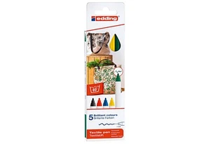 edding Textilstift basic colour 5er P - Bild 1 von 1