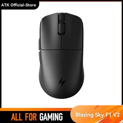 ATK Blazing Sky F1 V2 Ultra Max Wireless Gaming Mouse 8KHz PAW3395 Ultra 38g - Image 1 of 4