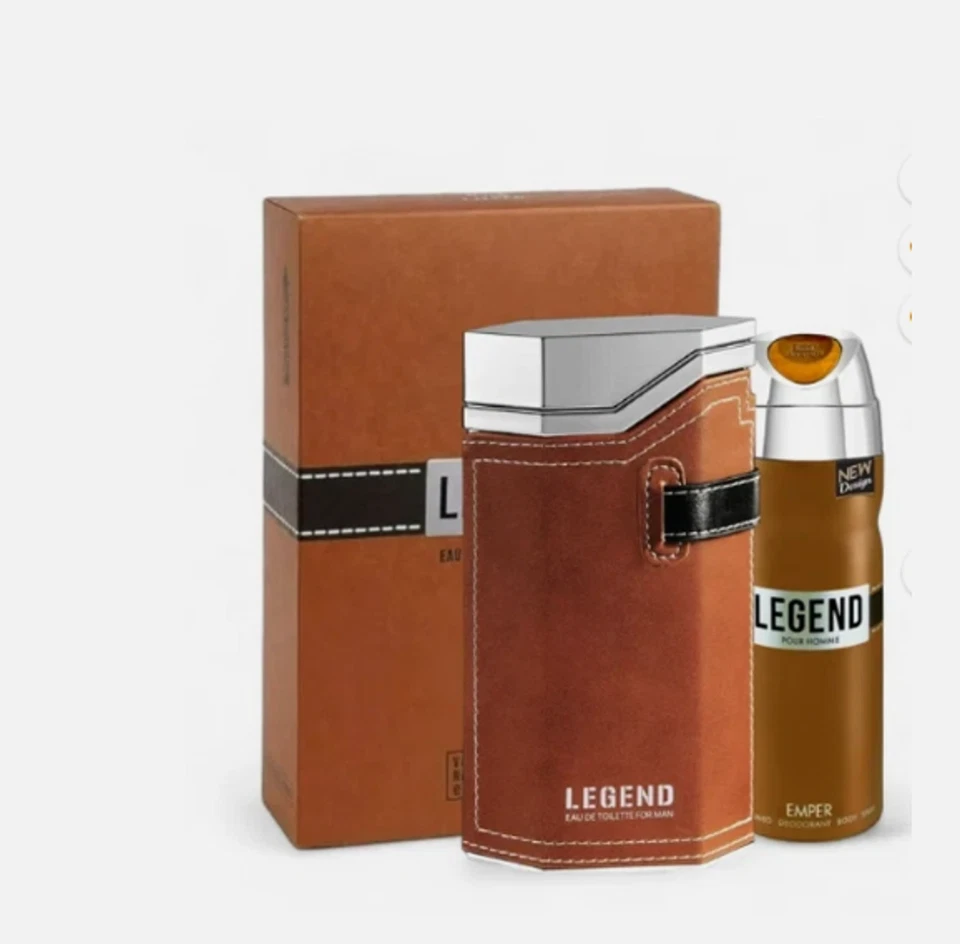 LEGEND by Emper Gift set 3.4floz/100ml Eau de Toilette e desodorante 200ml - Imagem 1 de 1