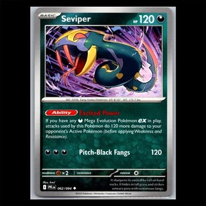 Seviper 062/094 - Phantasmal Flames Pokemon Card - Picture 1 of 1