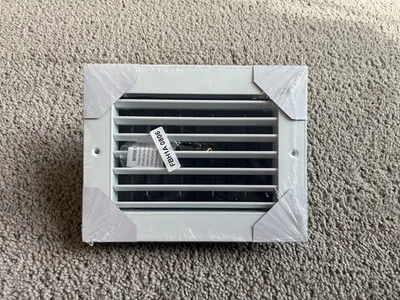 8”x6” Ceiling / sidewall diffuser with damper - Image 1 of 4