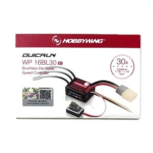 Hobbywing QuicRun WP 16BL30 G2 2-3s lipo ESC 1/16 1/18 Scale for RC Car Trucks - Picture 1 of 5