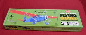 Guillow's Fairchild 24 Contest Type Airplane Flying Model Balsa Wood Kit New NIB - Picture 1 of 12
