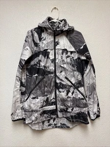 Lululemon Women’s Miss Misty Jacket II Biggie Pigment Wave White And Black Sz 10 - Picture 1 of 6