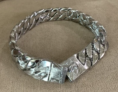 Txprodogchains Collare a maglie spessore 32 mm 20" cani grandi grado alimentare acciaio inox - Immagine 1 di 2