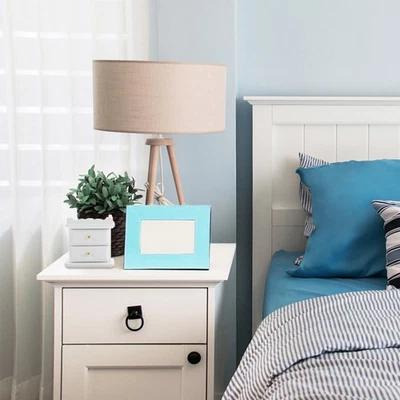 1pc 1:12 Mini House Mini Mobilier modèle Tableau de table de chevet - Image 1 of 4